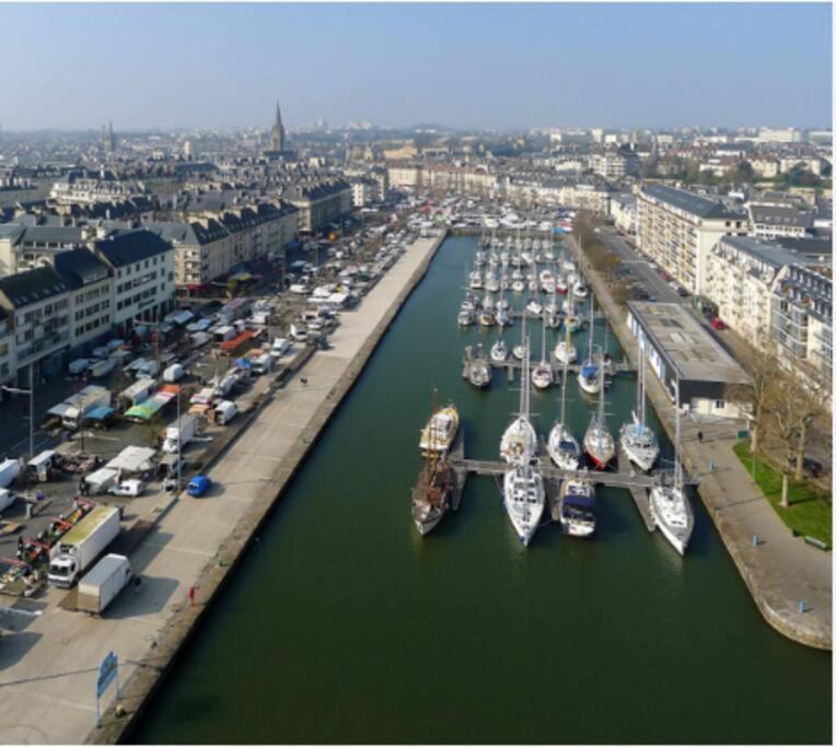 F2 Au Calme 350M Gare/10Min Centre Ville Caen Luaran gambar