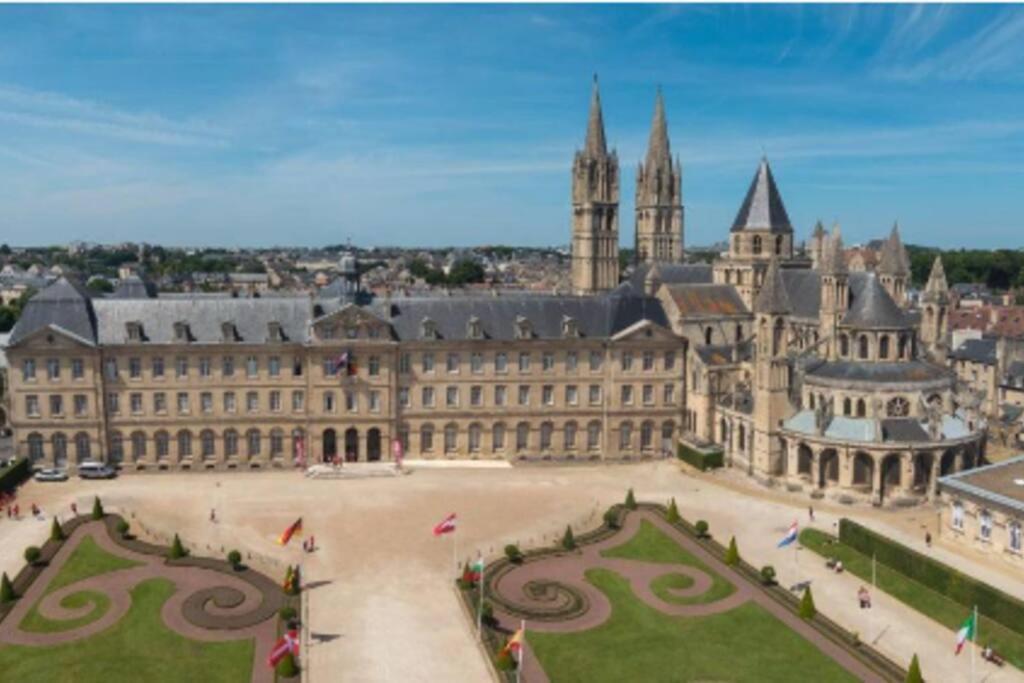 F2 Au Calme 350M Gare/10Min Centre Ville Caen Luaran gambar